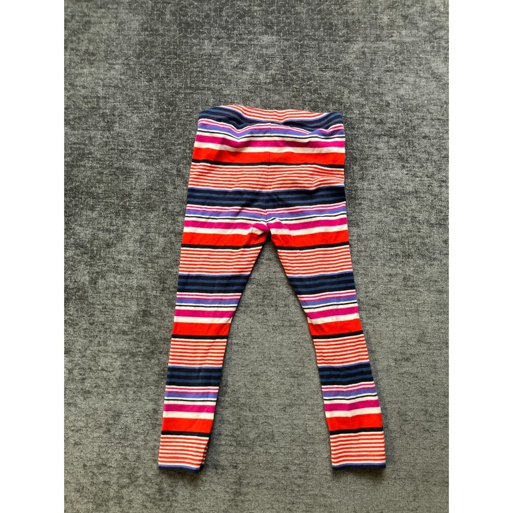 Tea Collection Ankle Leggings Girls 4 Multi Striped Jersey Skinny Leg High Waist